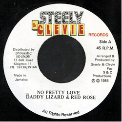Daddy Lizard / Anthony Red Rose No Pretty Love USED VINYL 7INCH 45 RPM