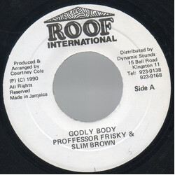Professor Frisky / Slim Brown Godly Body USED VINYL 7INCH 45 RPM SINGLE