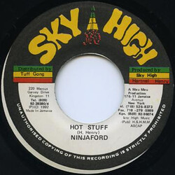 Ninja Ford Hot Stuff USED VINYL 7INCH 45 RPM