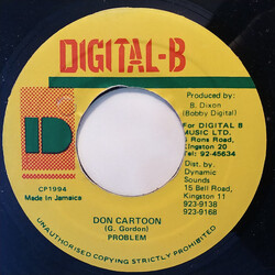 Problem (2) Don Cartoon USED VINYL 7INCH 45 RPM