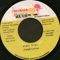 Joseph Cotton Fuku Fuku USED VINYL 7INCH 45 RPM