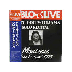 Mary Lou Williams Solo Recital Montreux Jazz Festival 1978 Vinyl LP USED