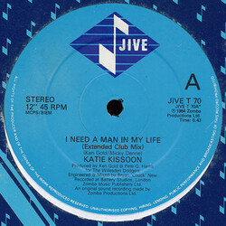 Katie Kissoon I Need A Man In My Life VINYL 12" USED