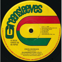 Barrington Levy / Errol Scorcher / The Roots Radics Englishman / The Daughter Them Ire USED VINYL 12INCH 45 RPM