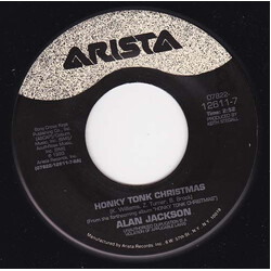 Alan Jackson (2) Honky Tonk Christmas / The Angels Cried USED VINYL 7INCH 45 RPM