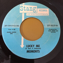 The Moments Lucky Me USED VINYL 7INCH 45 RPM SINGLE