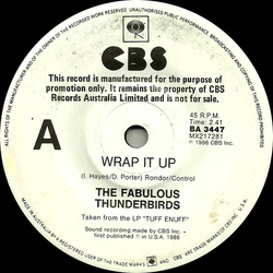 The Fabulous Thunderbirds Wrap It Up Vinyl 7" USED