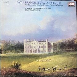 Johann Sebastian Bach / Jerzy Maksymiuk / Polish Chamber Orchestra Brandenburg Concertos No.2 In F Major  No.5 In D Major  No.6 In B Flat Major Vinyl 