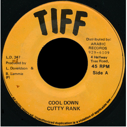 Cutty Ranks Cool Down Vinyl 7" USED