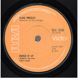 Elvis Presley You Don't Have To Say You Love Me / Patch It Up USED VINYL 7INCH 45 RPM SINGLE