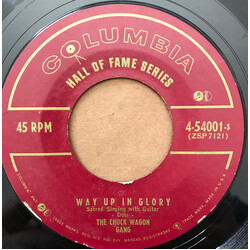 Chuck Wagon Gang Way Up In Glory / Walk And Talk With Jesus USED VINYL 7INCH 45 RPM SINGLE REISSUE
