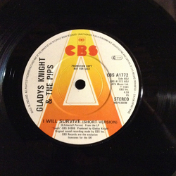 Gladys Knight And The Pips I Will Survive Vinyl 7" USED