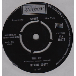 Freddie Scott (2) Run Joe / He Ain't Give You None Vinyl 7" USED