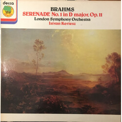 Johannes Brahms / The London Symphony Orchestra / István Kertész Serenade No. 1 In D Major, Op. 11 Vinyl LP USED