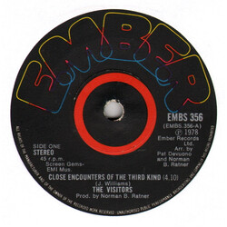 The Visitors (21) Close Encounters Of The Third Kind USED VINYL 7INCH 45 RPM SINGLE STEREO
