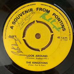The Kingstons (Peter, Paul & Pam) A Souvenir From Pontins USED VINYL 7INCH 45 RPM SINGLE
