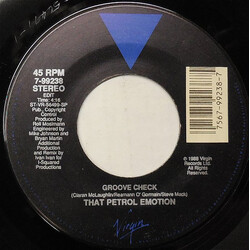 That Petrol Emotion Groove Check USED VINYL 7INCH 45 RPM SINGLE