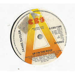 James Taylor (2) Up On The Roof / Chanson Française USED VINYL 7INCH 45 RPM SINGLE PROMO
