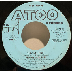 Penny Mclean 1-2-3-4...Fire! USED VINYL 7INCH 45 RPM PROMO STEREO