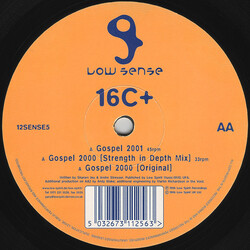 16C+ Gospel 2001 VINYL 12" USED