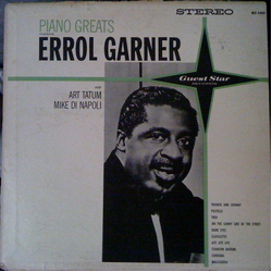 Erroll Garner / Art Tatum / Mike Di Napoli Piano Greats Vinyl LP USED