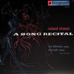 Anny Felbermayer / Alfred Poell / Richard Strauss A Song Recital Vinyl LP USED