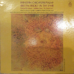 The King's College Choir Of Cambridge Bernstein: Chichester Psalms; Britten: Rejoice In The Lamb Vinyl LP USED