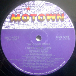 The Good Girls I Need Your Love VINYL 12" USED