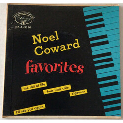 Harry Arnolds Orkester Noel Coward Favorites USED VINYL 7INCH 45 RPM EP