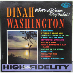 Dinah Washington What A Diff'rence A Day Makes! Vinyl LP USED