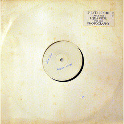 Fiat Lux Photography / Aqua Vitae USED VINYL 12INCH WHITE LABEL