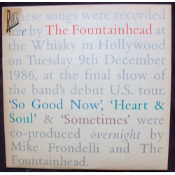 The Fountainhead Sometimes USED VINYL 12INCH 45 RPM