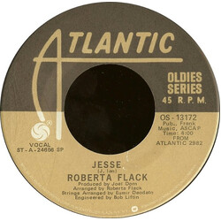 Roberta Flack Jesse / Feel Like Makin' Love USED VINYL 7INCH 45 RPM REISSUE