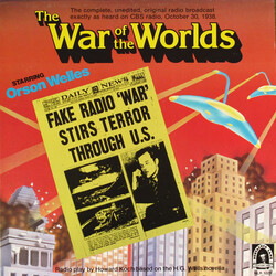 Orson Welles The War Of The Worlds Vinyl LP USED