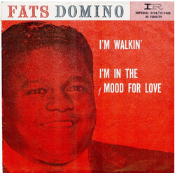 Fats Domino I'm Walkin' / I'm In The Mood For Love USED VINYL 7INCH 45 RPM SINGLE