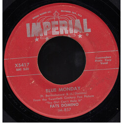 Fats Domino Blue Monday / What's The Reason I'm Not Pleasing You USED VINYL 7"