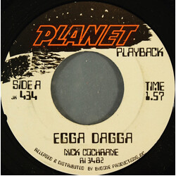 Nick Cochrane (3) Egga Dagga USED VINYL 7INCH 45 RPM