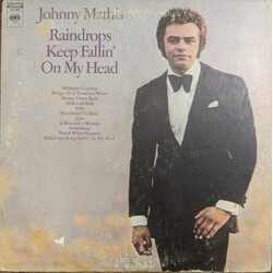 Johnny Mathis Raindrops Keep Fallin' On My Head Vinyl LP USED