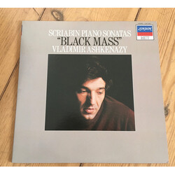 Vladimir Ashkenazy / Alexander Scriabine Piano Sonatas "Black Mass" Vinyl LP USED