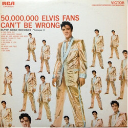 Elvis Presley 50,000,000 Elvis Fans Can't Be Wrong (Elvis' Gold Records, Vol. 2) Vinyl LP USED