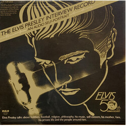 Elvis Presley The Elvis Presley Interview Record  - An Audio Self Portrait Vinyl LP USED