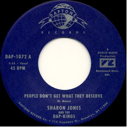 Sharon Jones & The Dap-Kings People Don't Get What They Deserve USED VINYL 7INCH SINGLE