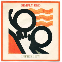 Simply Red Infidelity Vinyl 7" USED