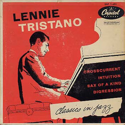 Lennie Tristano Classics In Jazz USED VINYL 7INCH EP