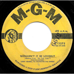 LeRoy Holmes Orchestra / LeRoy Holmes Chorus / Whistlin' Jones Wouldn't It Be Loverly USED VINYL 7INCH 45 RPM SINGLE