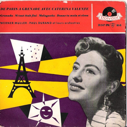 Caterina Valente De Paris A Grenade Avec Caterina Valente Vinyl 7" USED