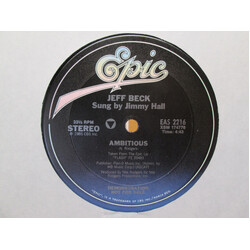 Jeff Beck Ambitious / Escape USED VINYL 12INCH PROMO SINGLE 33 S RPM