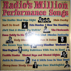 Various Radio's Million Performance Songs Vinyl LP USED