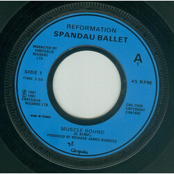 Spandau Ballet Muscle Bound / Glow USED VINYL 7INCH 45 RPM SINGLE