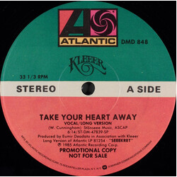 Kleeer Take Your Heart Away Vinyl 12" USED